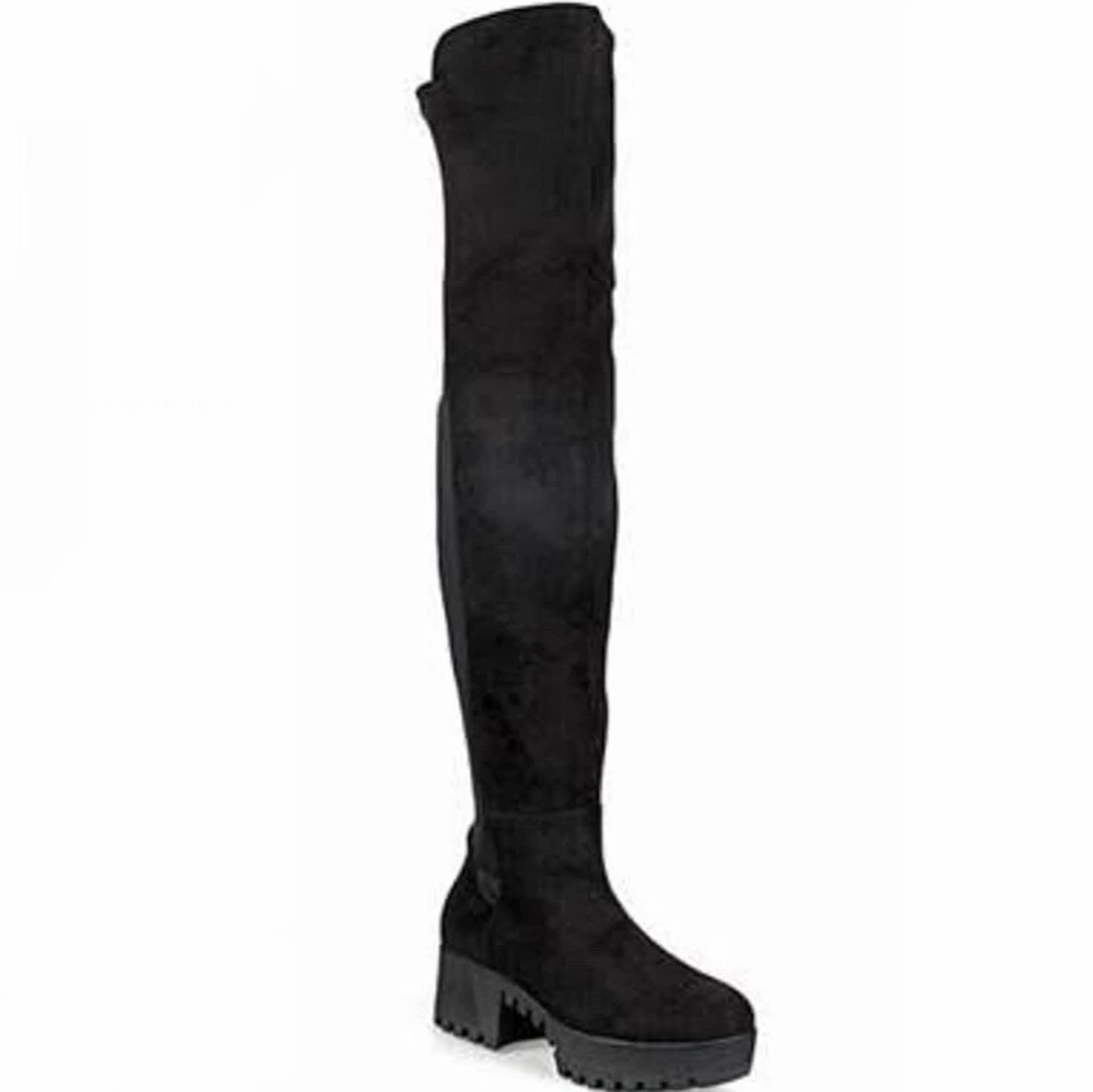 NWT Over The Knee Thigh High Boots w/ elastic band